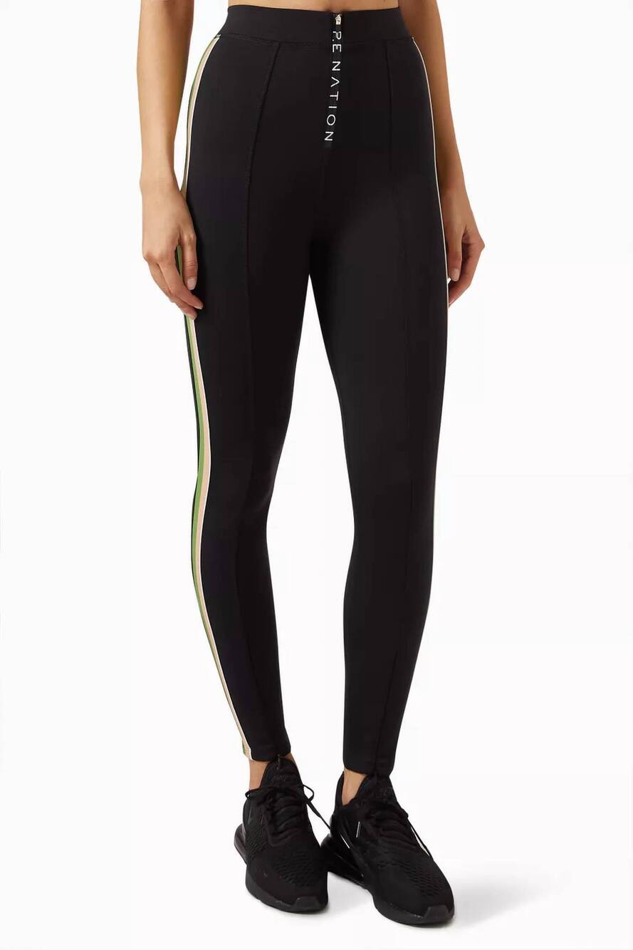 NEW P.E. NATION base camp leggings in black